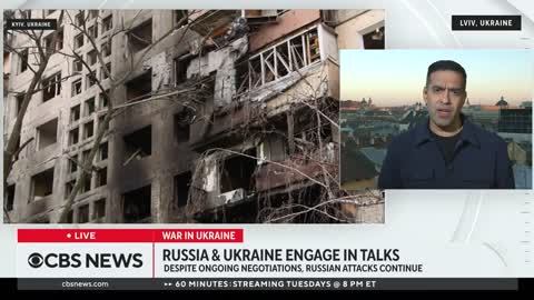 Russia launches more attacks on Ukraine as peace talks go on