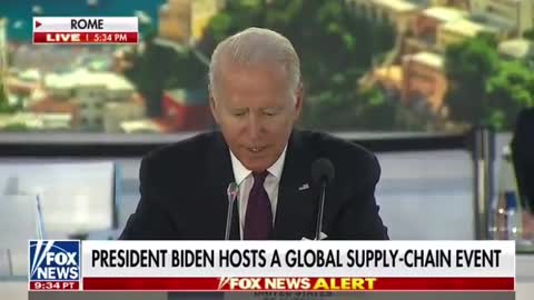 Biden References Mussolini in Rome