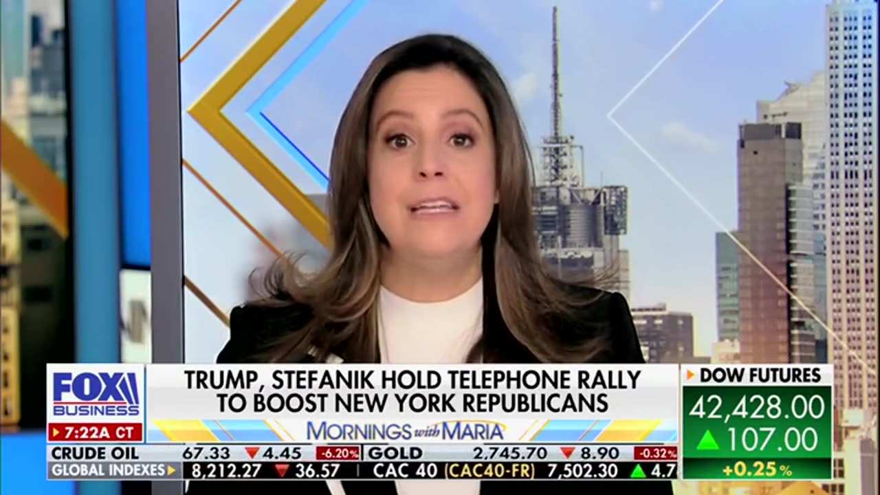 Stefanik Says Trump Is Leading In All Swing Districts In New York