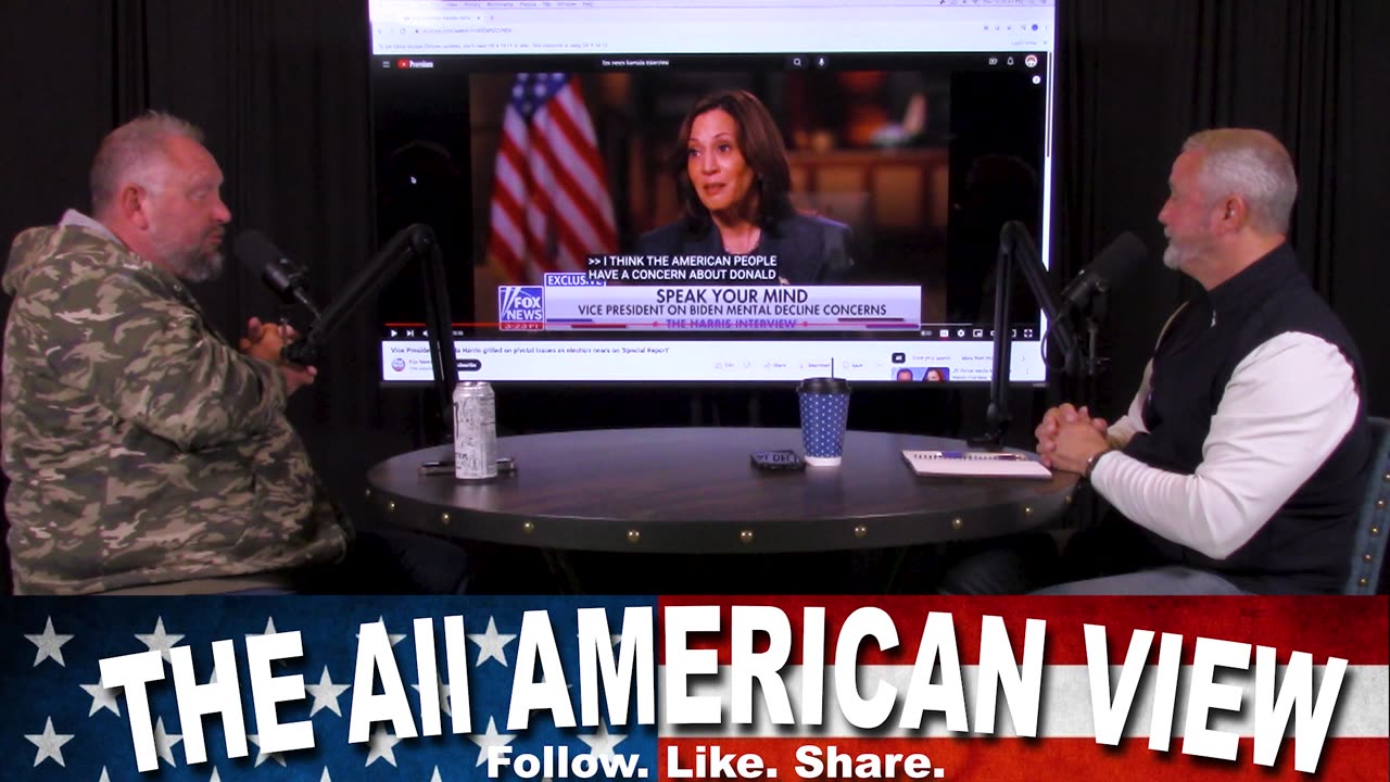 The All American View // Episode 99 // Kamala Harris Interview Reaction