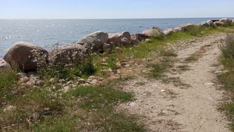 Promenad längst stranden, från Hagestad till Löderups strandbad 2 Aug. 2022