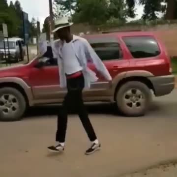 Old Man Has Got Michael Jackson Moves On The Street