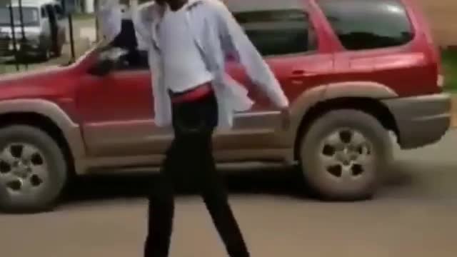 Old Man Has Got Michael Jackson Moves On The Street