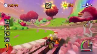 Crash Team Racing Nitro Fueled - DIRT BIKE CRUNCH GAMEPLAY