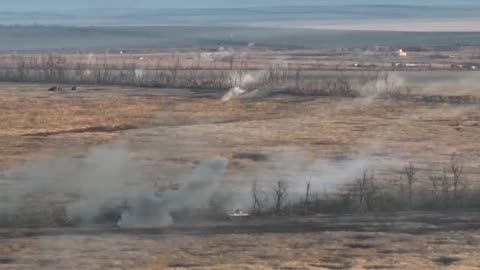 Video of BMP-3 combat operations on enemy positions