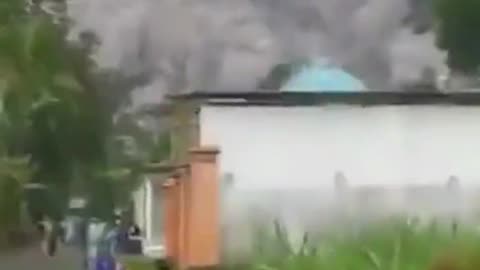 SEMERU VOLCANO ERUPTED, Indonesia