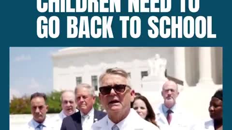 Pediatrician:Kids need to get back to school