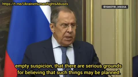 Russia intends to raise at the UN the issue of preparing a "dirty bomb" by Kiev - Lavrov.