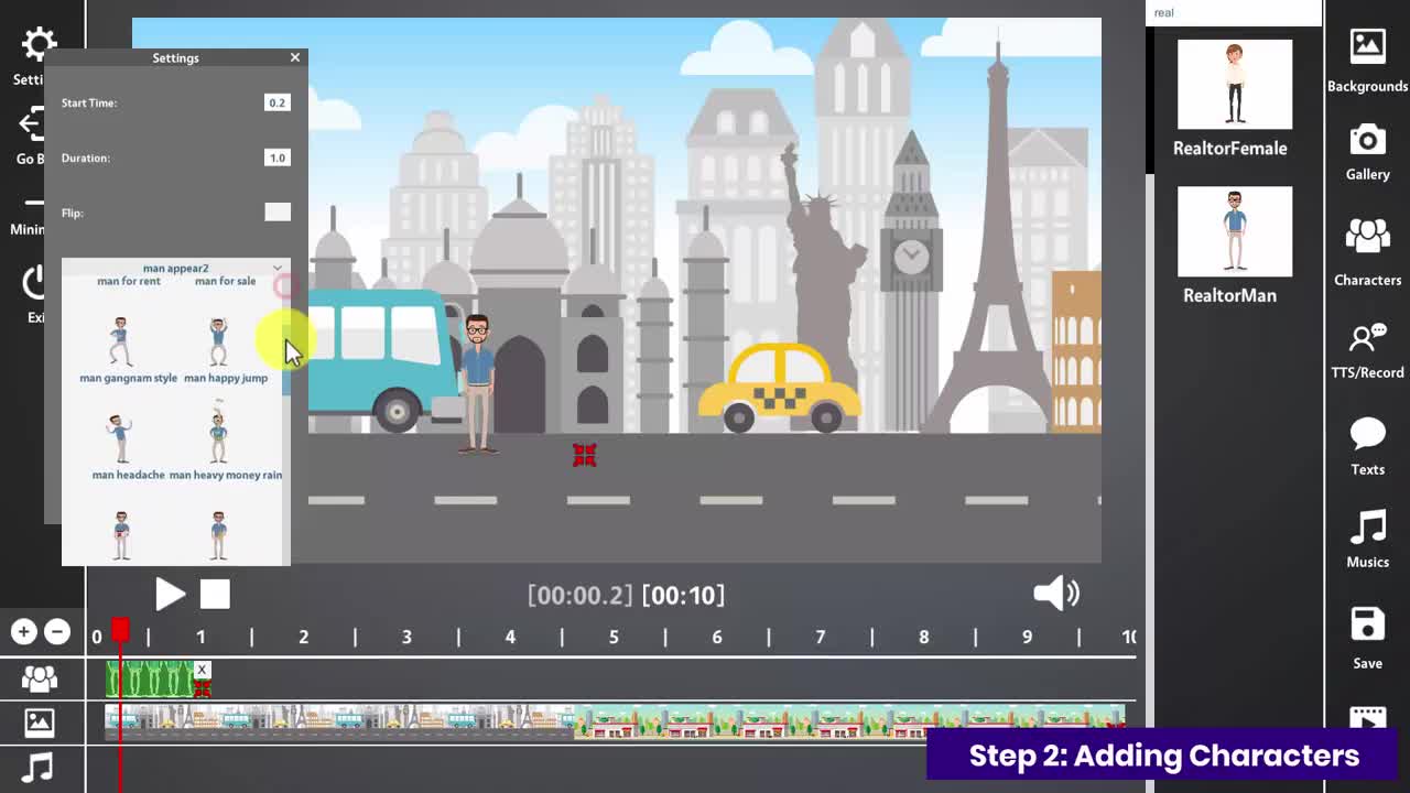 Editing video software - Best 2D Animation Video Maker