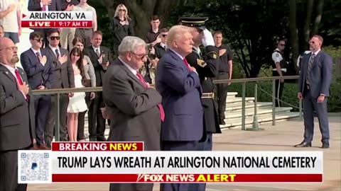 TRUMP IS HONORING SOLDIERS AND KAMALA IS HIDING