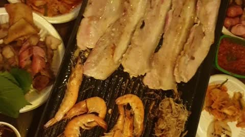 Samgyeopsal is the best food