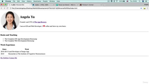 14 - Using HTML Tables for Layout