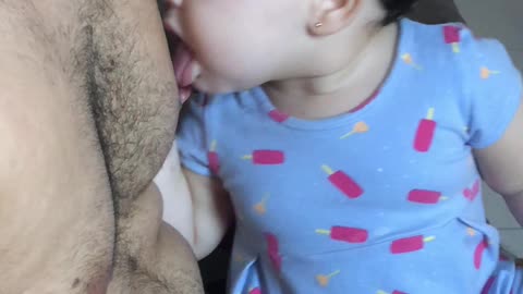 Daughter Disgusted By Dad's Hairy Nipples