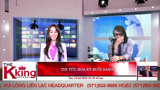 TIN TỨC HOA KỲ BUỔI SÁNG - 07/19/2022 - The KING Channel