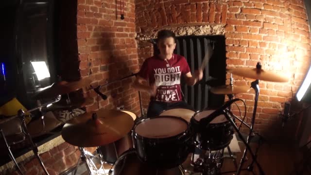 Eugene Baskov - Mura Masa - Love$ick (feat A$AP Rocky) Drum Cover