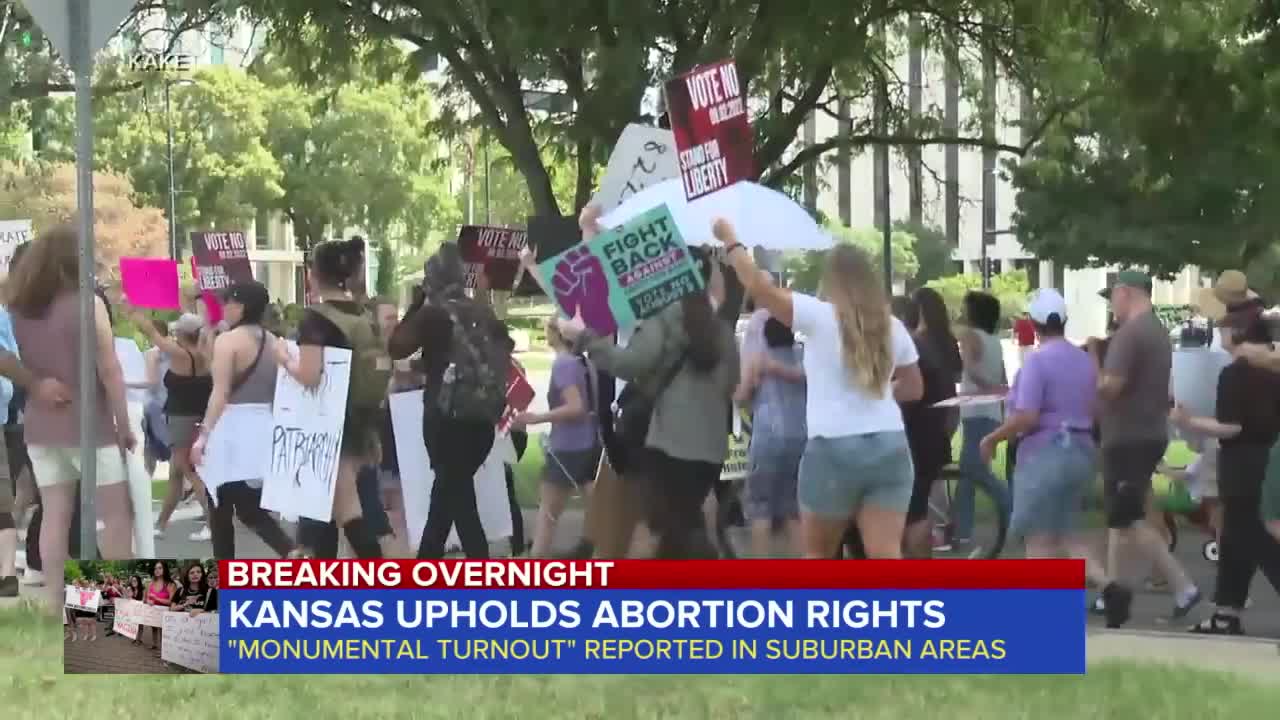 Abortion rights upheld in Kansas