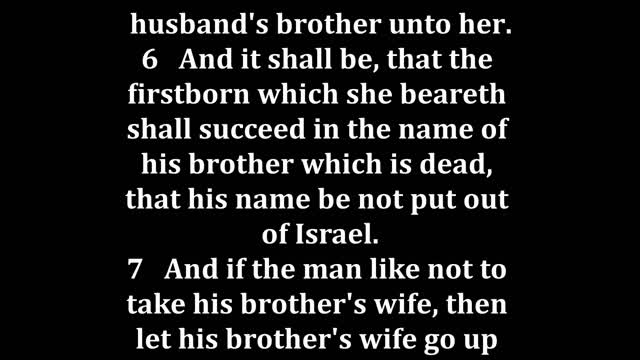 Deuteronomy 25 King James version