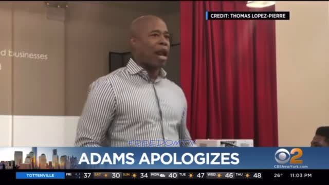 New York mayor eats crackers