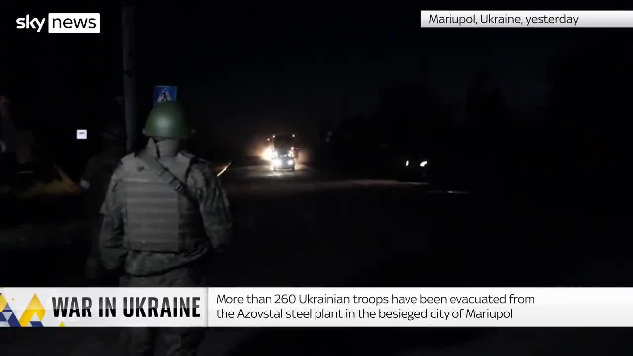 Ukraine War: Azovstal soldiers 'surrender' according to Russian military sources