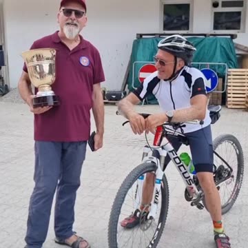 Premiazione I° campione MTB della RV