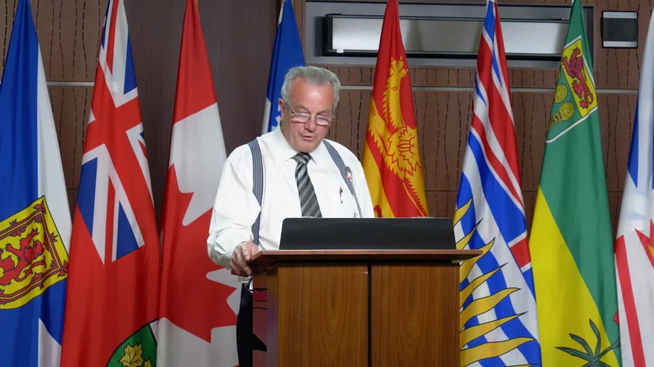 Canadian coalition against lockdowns press-conference