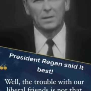 Trouble with our liberal friends