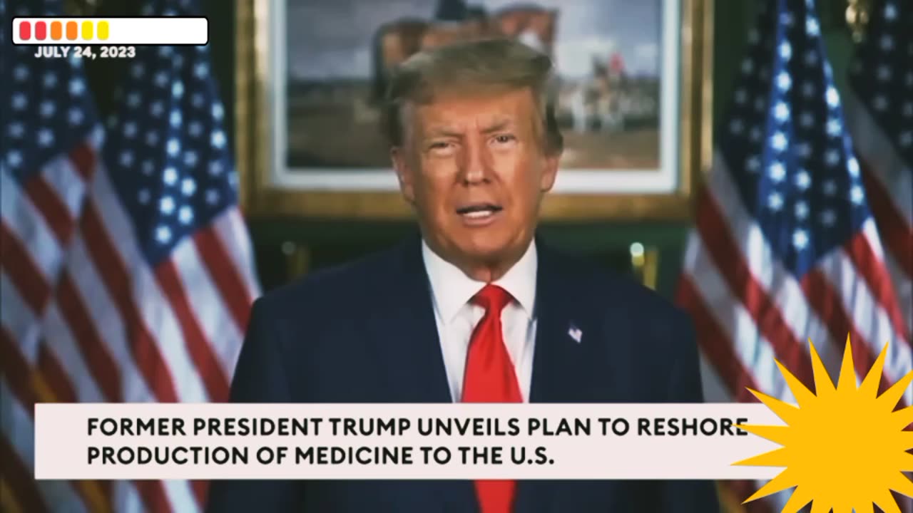 BREAKING NEWS! TRUMP UNVEILS PLAN TO RESHORE MEDICINE PRODUCTION TO U.S. HAMMERS 'CROOKED' BIDEN
