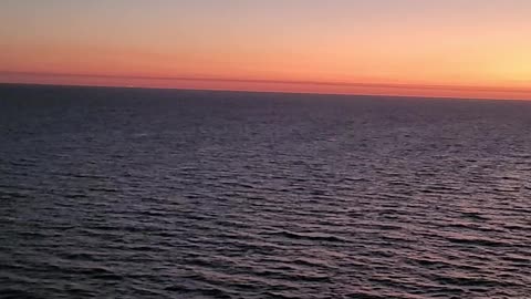 Sunset ocean view
