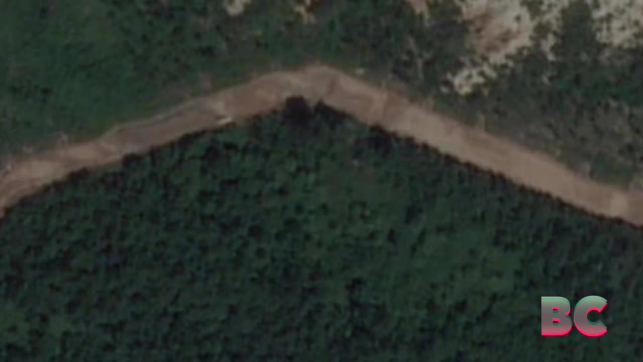 North Korea Satellite Images Show Troops Building Border ‘Wall’