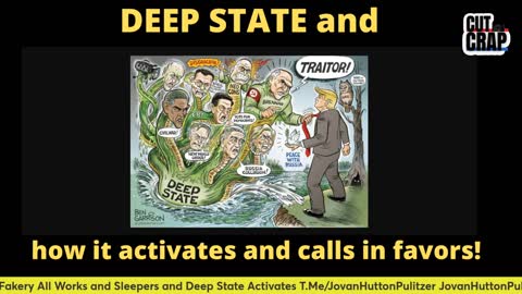 How This Political Fakery All Works and Sleepers and Deep State Activates