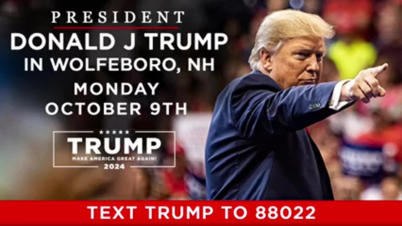 Trump in Wolfeboro, New Hampshire [Full Speech]