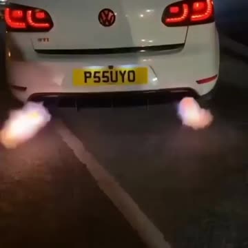 My car exhaust sound test