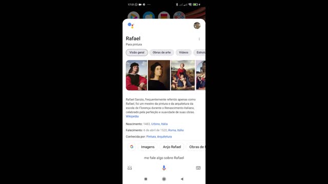 ME FALE ALGO SOBRE RAFAEL