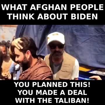 What afghans themselves think about Biden and what he did