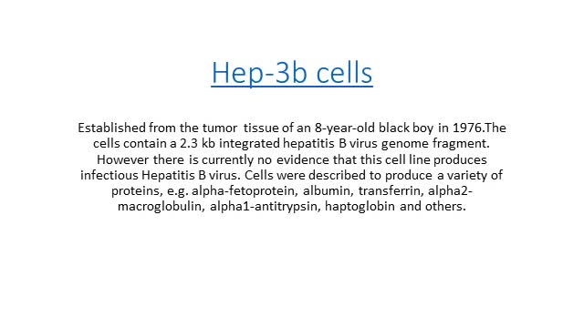 Hep-3b cells