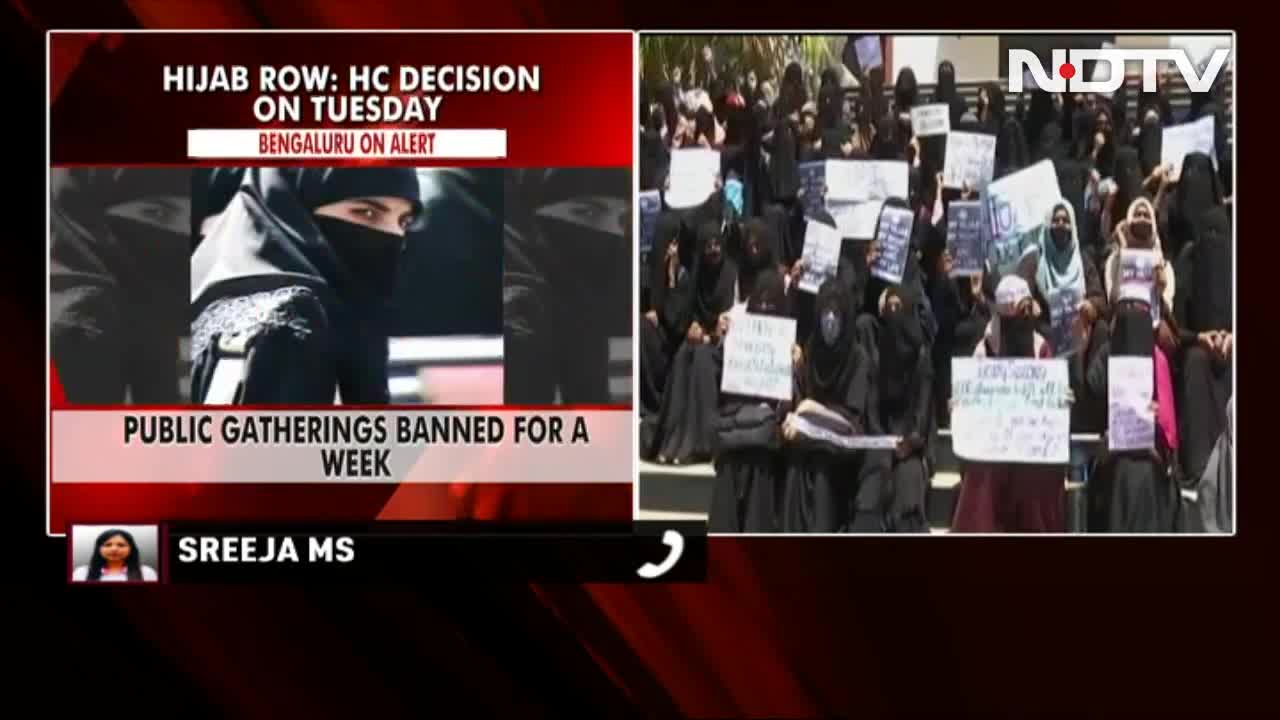 Hijab Row_ Decision Tomorrow, Schools Shut, Gatherings Banned In Bengaluru