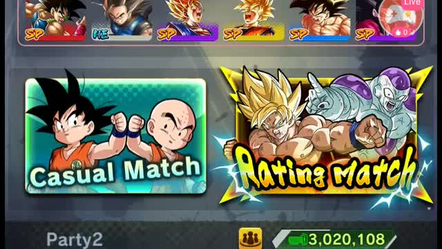 Using my ssj3 goku lf