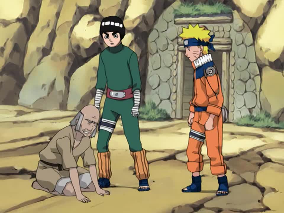 Naruto: The Funeral of living| Naruto, Lee, neji fight scene