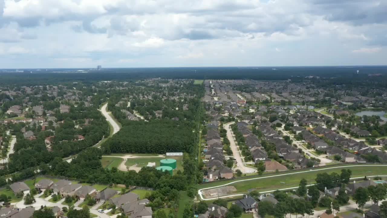 DJI Mavic Pro 2 -Houston neighborhood Drone capture DJI.