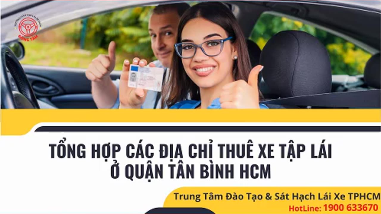 Tìm hiểu về dịch vụ thuê xe tập lái tại Quận Tân Bình, TP.HCM