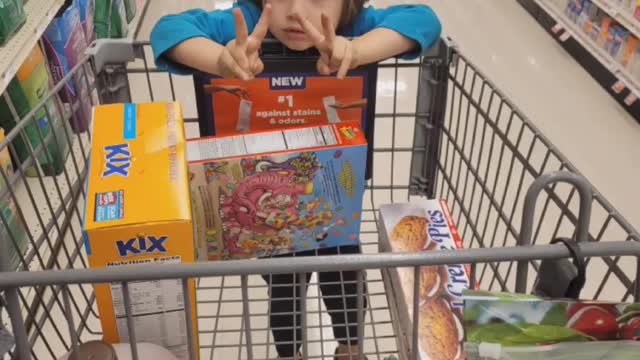 3 Year Old Half Pint Grocery Shopping 🛍