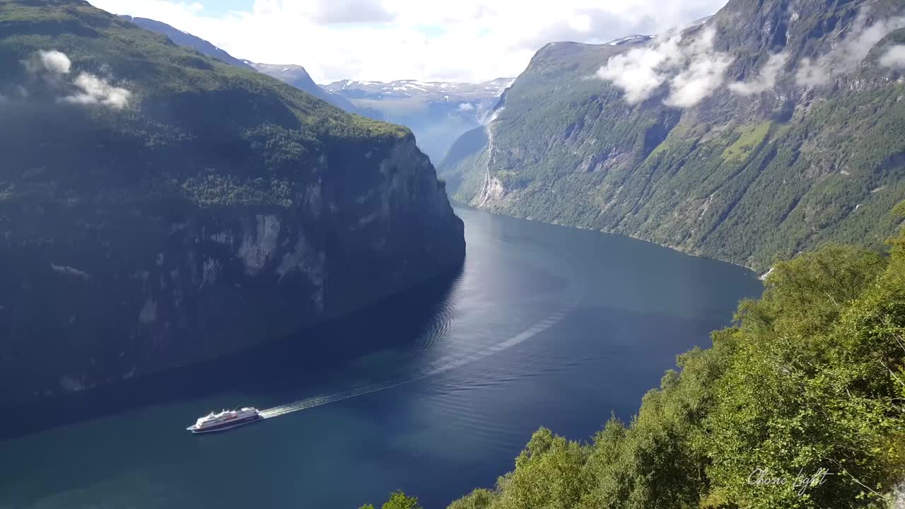 Norway AMAZING Beautiful Nature with Relaxing Music and sound, 4k Ultra HD | Relaxation film