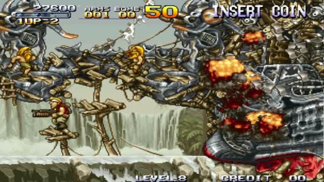 Metal Slug(1996) One Coin Clear(Level-8)