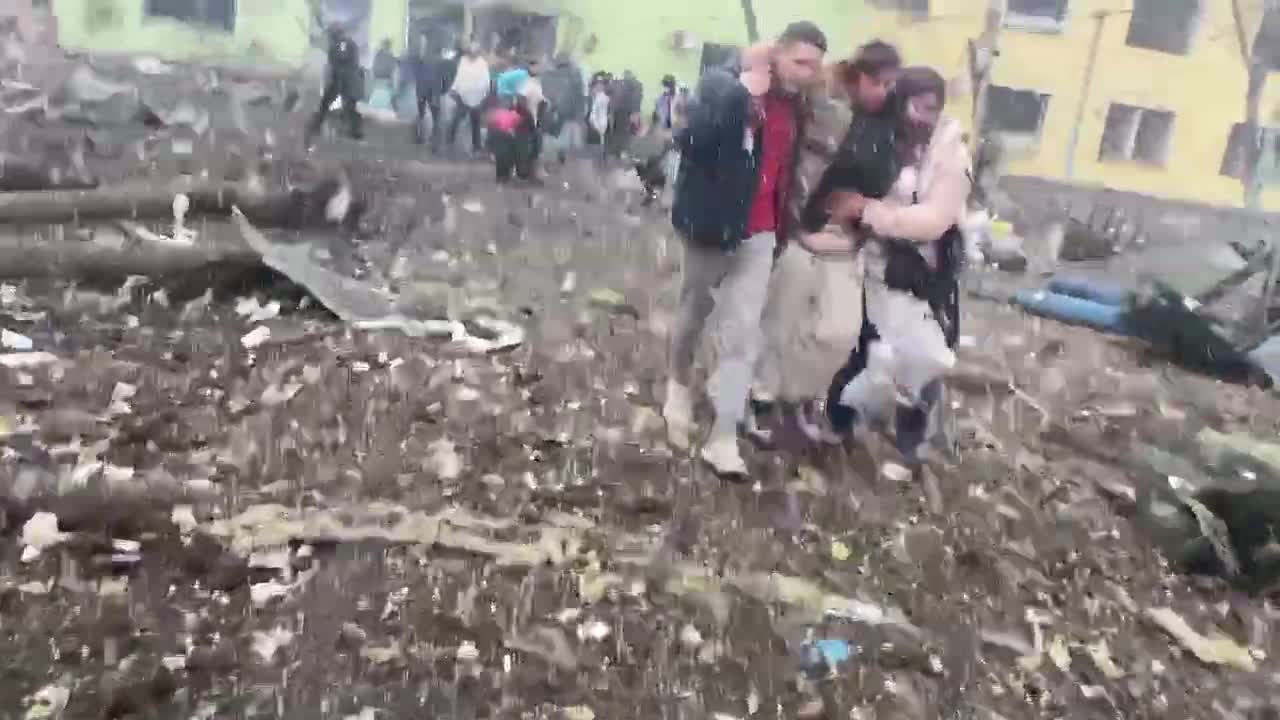 Children's hospital of Mariupol after shelling by the Russian military [09.03.2022]