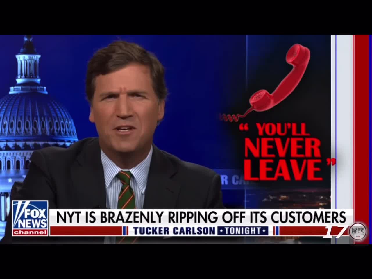 Tucker reveals the secret behind the New York Times subscriber numbers.