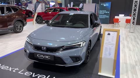 New HONDA CIVIC SPORT 2023 - first REVIEW (exterior, interior, trunk space)-5