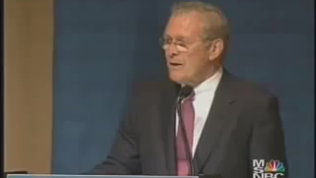 Ray McGovern Confronts Donald Rumsfeld On Iraq & WMD (MSNBC)