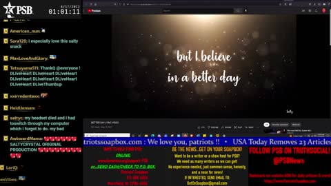 2022-06-17 01:00 EDT - The Old Glory Show: with Tim Mull