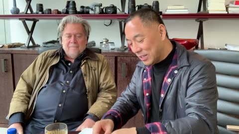20190505文贵先生直播：文贵与班农先生就有关中美贸易协议停止！美国对共产党实行25%的关税惩罚！直播讨论是什么原因让美国总统做出了这样的决定！