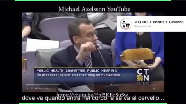 2021-10-19 - Pediatra interviene sui vaccini e parla di nanoparticelle di alluminio e mercurio